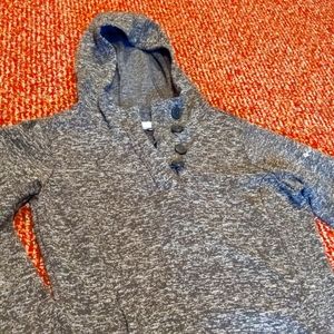 Columbia knit/fleece pullover sweater